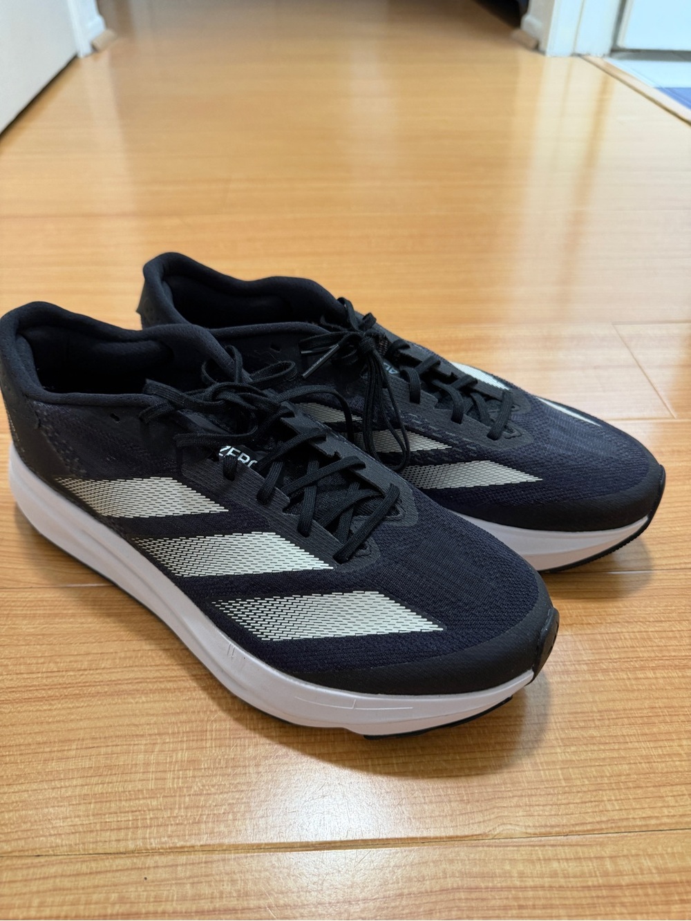 adidas Women's Black and White Athletic Running Shoes